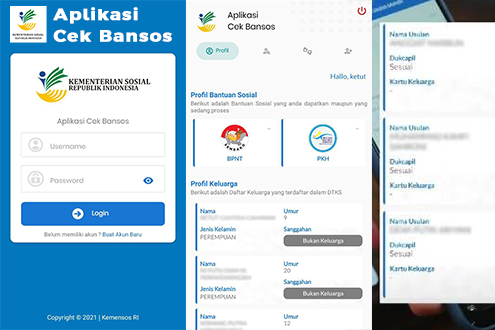 Cara Daftar Bansos PKH Online Menggunakan Aplikasi Cek Bansos